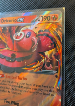Oricorio *FAINT HOLO* #018/094 (Phantasmal Flames) PFL Pokemon **Misprint NM - Image 3