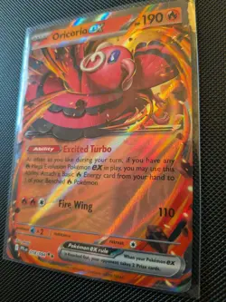 Oricorio *FAINT HOLO* #018/094 (Phantasmal Flames) PFL Pokemon **Misprint NM - Image 4