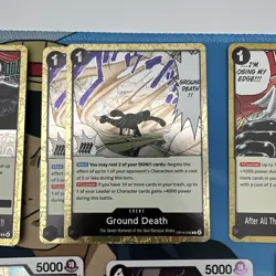 One Piece TCG OP13 Competitive IMU / Celestial Dragons / 5 Elders Sleeved Deck - Image 4