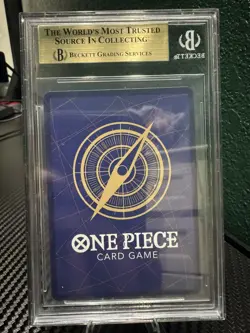 BGS 9.5 Gem Mint - Monkey D. Luffy OP11-058 Treasure Rare One Piece OP13 English - Image 2