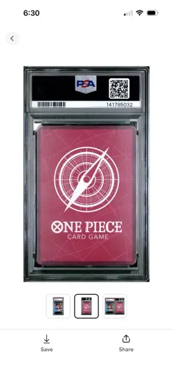 2025 ONE PIECE EN LEARN TOGETHER DECK SET OP11-041 041 NAMI PSA 10 LEADER POP 27 - Image 2