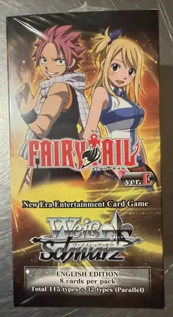 Weiss Schwarz Fairytail Ver. E Booster Box Factory Sealed - Image 1