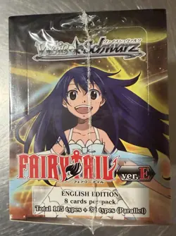 Weiss Schwarz Fairytail Ver. E Booster Box Factory Sealed - Image 5