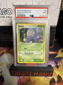 Pokemon Swalot Emerald Card 40/106 Reverse Holo Stamped 9 - Image 1