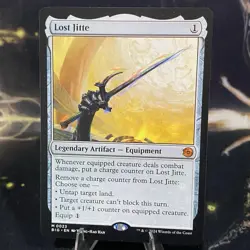 Magic the Gathering - Lost Jitte - Outlaws of Thunder Junction - Regular NM MTG - Image 1