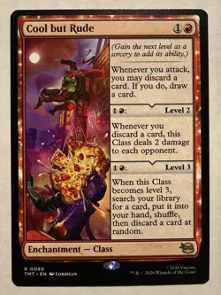 Cool But Rude NM Teenage Mutant Ninja Turtles Magic The Gathering MTG - Image 1