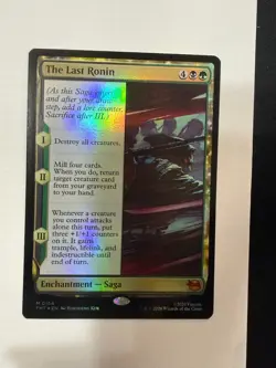 The Last Ronin (FOIL) MTG: Teenage Mutant TMNT - SHIPS NOW! - Image 1