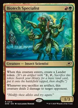 1x Biotech Specialist - Foil NM Eng MTG - Edge of Eternities - Image 1