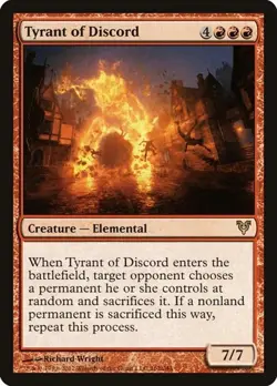1x Tyrant of Discord NM Eng MTG - Avacyn Restored - Image 1