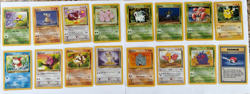Vintage 1999 Pokemon Jungle Lot All Set Common cards 49-64 Excellent Condition - Image 1