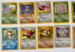 Vintage 1999 Pokemon Jungle Lot All Set Common cards 49-64 Excellent Condition - Image 2