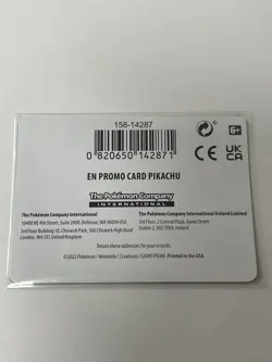 2022 Pokemon GO Pikachu Holo Promo Card 028/078 - Image 2