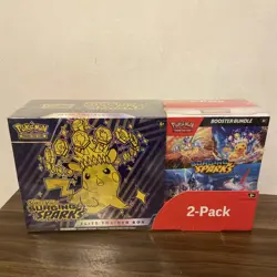 Pokemon Surging Sparks Costco 2-Pack - Elite Trainer Box (ETB) + Booster Bundle - Image 1