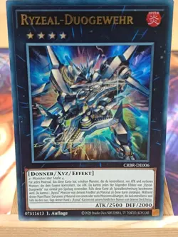 Ryzeal-Duogewehr CRBR-DE006 Ultra Rare Deutsch NM YUGIOH - Image 1