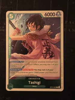 Tashigi Foil OP14-029 The Azure Sea's Seven One Piece - Image 1