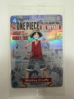 Monkey.D.Luffy (055) (College Basketball US Voyage) P-055 One Piece Promotion... - Image 4