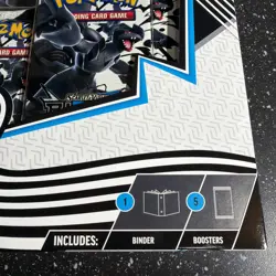 Pokemon Cards Scarlet & Violet Black Bolt Binder Collection Box 5 Booster Packs - Image 5