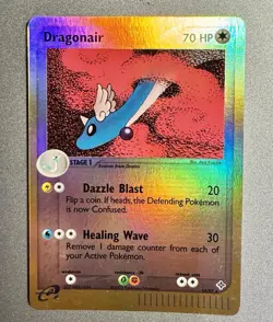 Pokemon TCG Dragonair Reverse Holo Card 14/97 EX Dragon 2003 - NM - Image 1