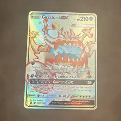Pokemon TCG Guzzlord GX SV71/SV94 Hidden Fates Full Art Shiny Holo Rare Card - Image 1