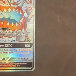 Pokemon TCG Guzzlord GX SV71/SV94 Hidden Fates Full Art Shiny Holo Rare Card - Image 2