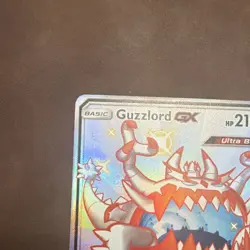 Pokemon TCG Guzzlord GX SV71/SV94 Hidden Fates Full Art Shiny Holo Rare Card - Image 4