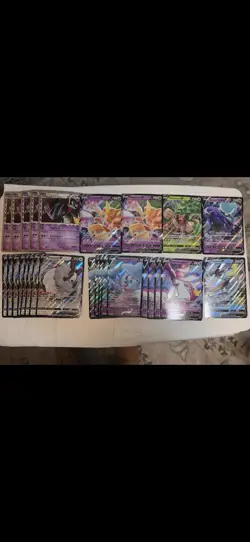 Pokemon GX V Vmax Jumbo Card Lot Pikachu Charizard Snorlax Alakazam - Image 3