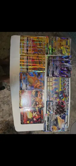 Pokemon GX V Vmax Jumbo Card Lot Pikachu Charizard Snorlax Alakazam - Image 4