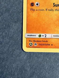Rockruff SV23/SV94 Hidden Fates Shiny Vault Holo Rare Pokemon Card - Image 5