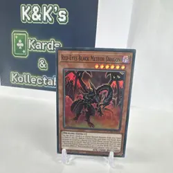 YU-GI-OH! Red-Eyes Black Meteor Dragon DUNE-EN095 1st Edition Effect Card Konami - Image 1