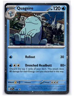 Quagsire - Promo SV: Scarlet & Violet Promo Cards 156 Holo LP-NM - Image 1