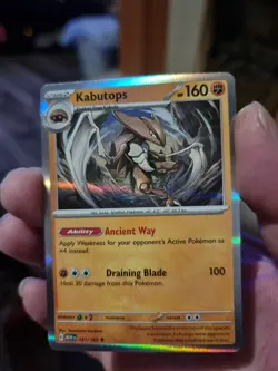 141/165 Kabutops : ( Holo Rare Card : SV03.5 151 Pokemon TCG - Image 1