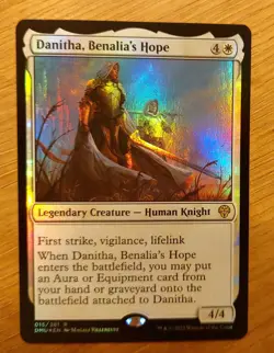 Mtg Magic: # FOIL # Danitha, Benalias Hoffnung, Benalia's Hope, English - Image 1