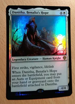 Mtg Magic: # FOIL # Danitha, Benalias Hoffnung, Benalia's Hope, English - Image 3