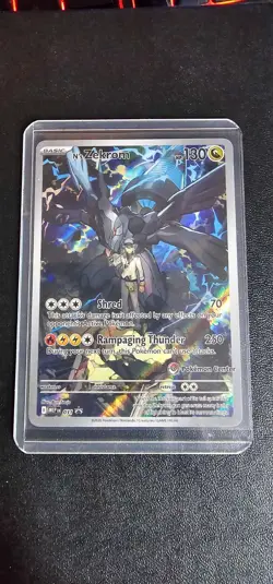 N's Zekrom 031 Ascended Heroes ETB Promo Pokemon Center Stamp - Image 3