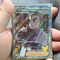 Pokemon TCG Professor's Research Celebrations Full Art Ultra Rare Holo 024/025 - Image 1