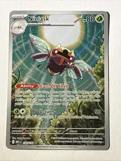 Ninjask 137/132 Illustration Rare - Mega Evolutions 2025 ME01: Pokemon TCG - NM - Image 1