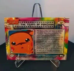 Topps Black Logo Pokemon Card - The Tears of Pokemon #35 Non-Holo - LP - Image 2