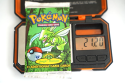 21.20g Pokemon 1999 Jungle 1st Edition Booster Pack Scythers Vintage WOTC Sealed - Image 1