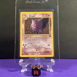 Pokemon TCG Gengar - 11/110 - Fossil Holo Rare English - Image 1