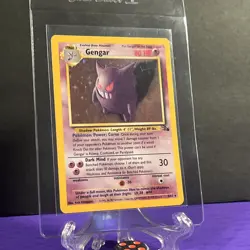Pokemon TCG Gengar - 11/110 - Fossil Holo Rare English - Image 2