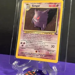 Pokemon TCG Gengar - 11/110 - Fossil Holo Rare English - Image 3