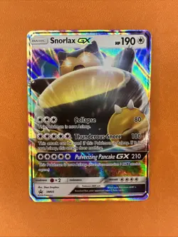 Snorlax GX - SM05 - Promo - SM Black Star Promo Nm , English Pokemon Promos - Image 1