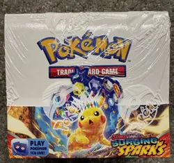 Pokemon TCG Scarlet & Violet Surging Sparks Booster Box factory sealed - Image 1