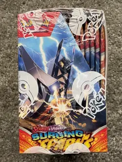 Pokemon TCG Scarlet & Violet Surging Sparks Booster Box factory sealed - Image 3