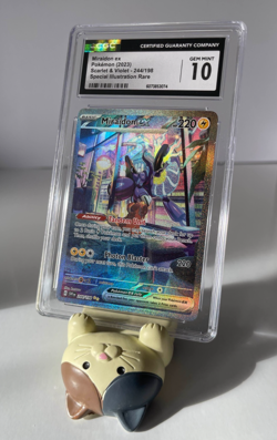 Pokemon TCG - Miraidon EX 244/198 2023 SV: SIR - CGC Grade 10 Gem Mint - English - Image 1
