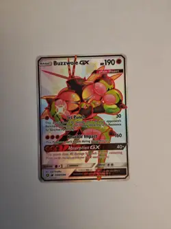 Pokemon TCG Buzzwole GX SV68/SV94 Hidden Fates: Shiny Vault Shiny Holo Rare - Image 3
