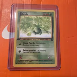 Pokemon TCG Oddish 63/82 1st Edition Team Rocket Common WOTC vintage - Image 1