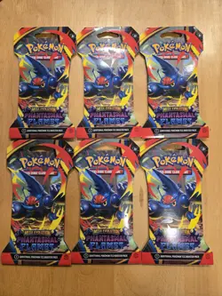 Pokemon Phantasmal Flames Sleeved Booster Pack Lot of 6 | Factory Sealed - Image 2