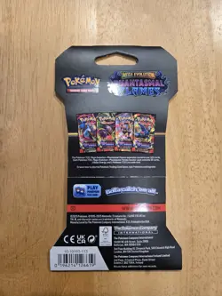 Pokemon Phantasmal Flames Sleeved Booster Pack Lot of 6 | Factory Sealed - Image 5