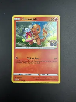 Pokemon TCG Charmander Cosmo Holo SWSH232 Black Star Promo Near Mint Condition - Image 1